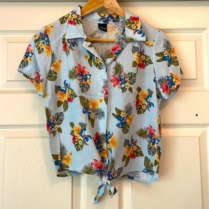 Stitch tropical shirt